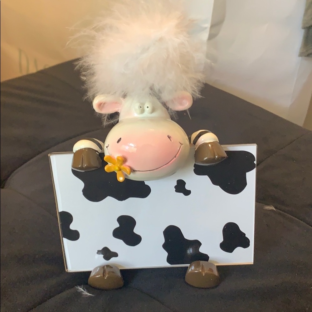 cow photo frame